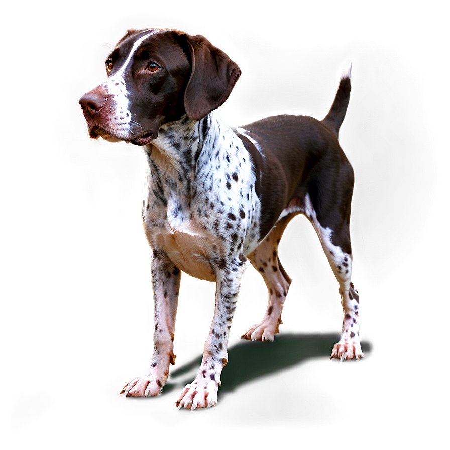 German Shorthaired Pointer B PNG Image