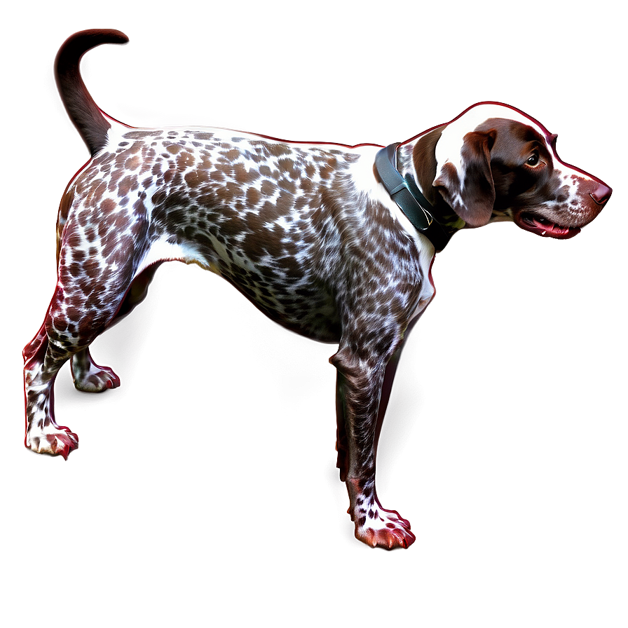 German Shorthaired Pointer C PNG Image