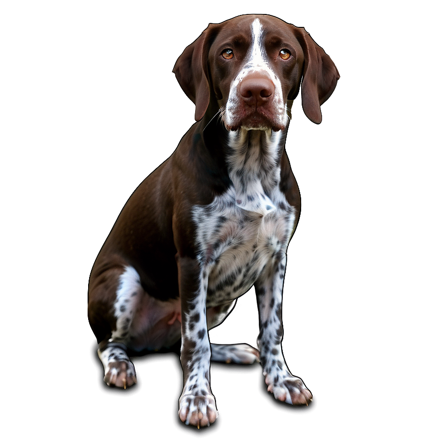 German Shorthaired Pointer D PNG Image