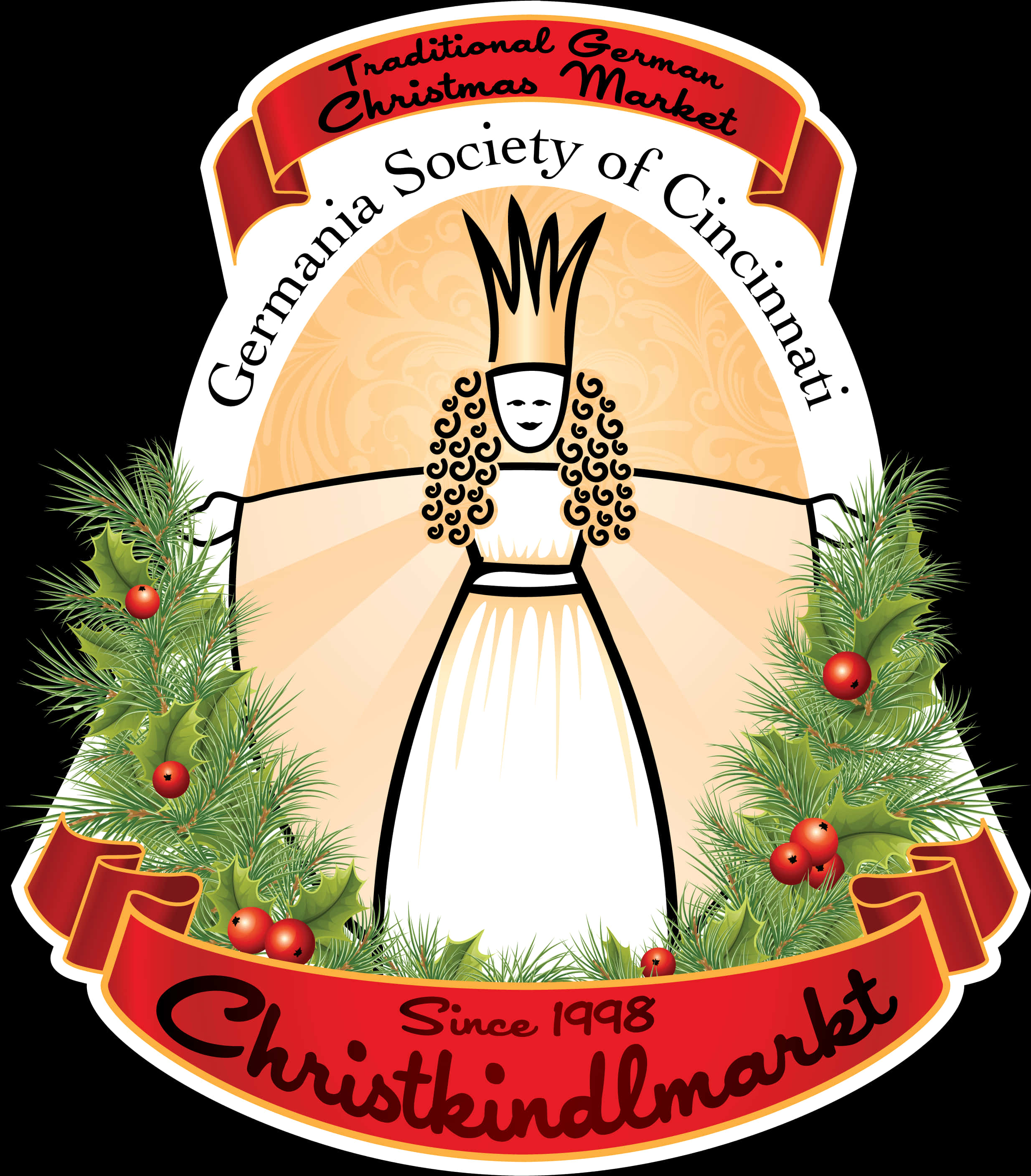 Germania Christkindlmarkt Cincinnati Logo PNG Image