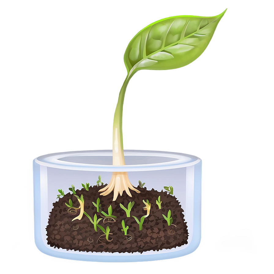 Germinating Sprout Png Cbi PNG Image