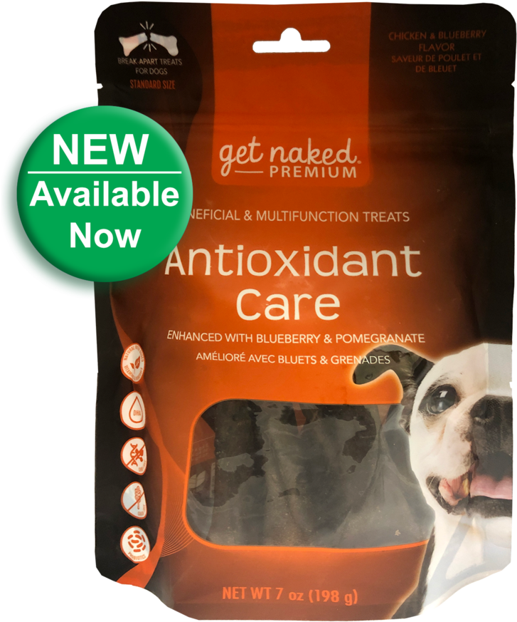 Get Naked Antioxidant Dog Treats Package PNG Image