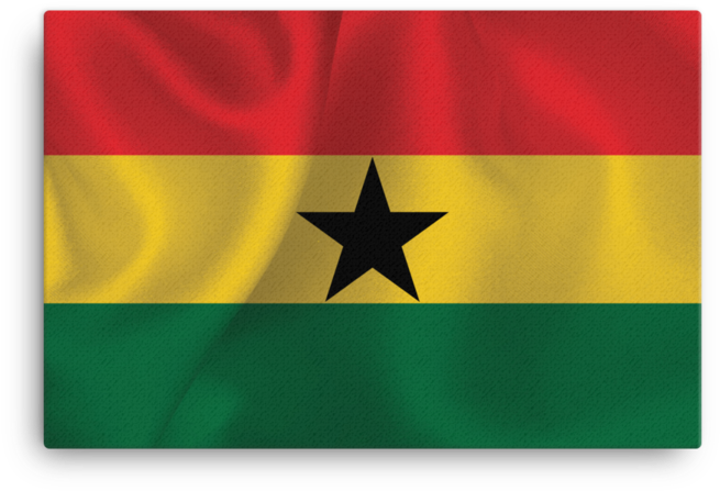 Ghana National Flag PNG Image