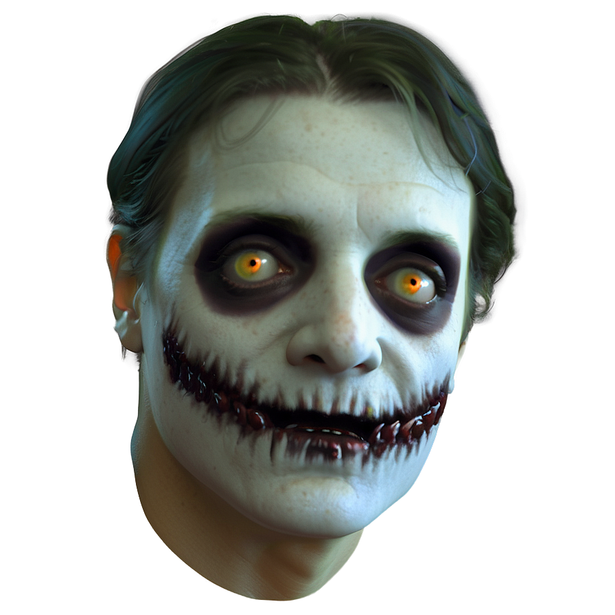 Ghastly Horror Portrait Png Qcp PNG Image