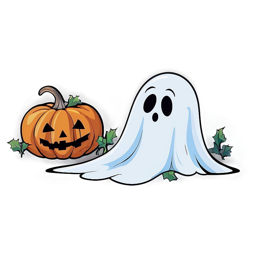 Ghost With Pumpkin Png 89 PNG Image