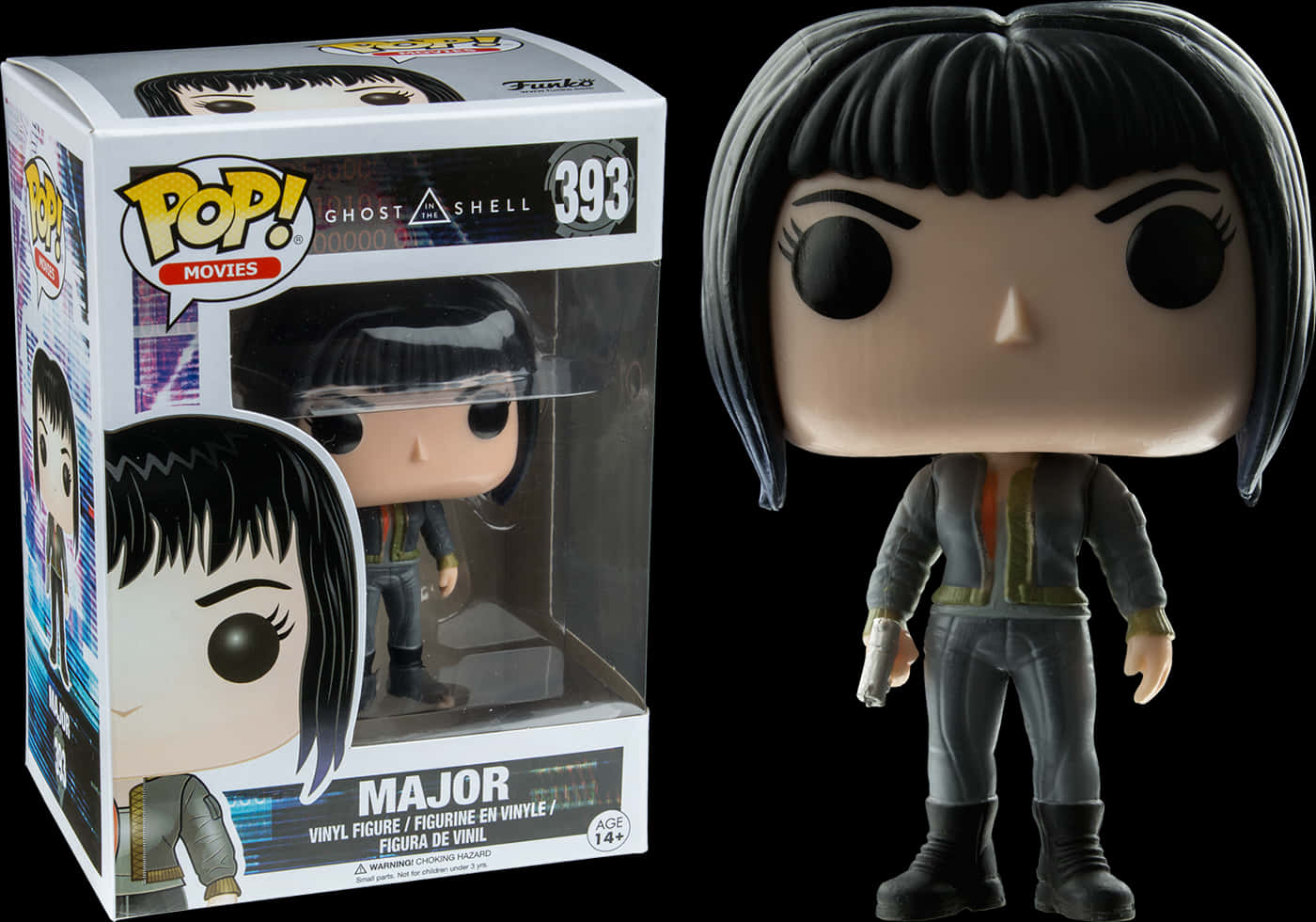 Ghostinthe Shell Major Funko Pop PNG Image