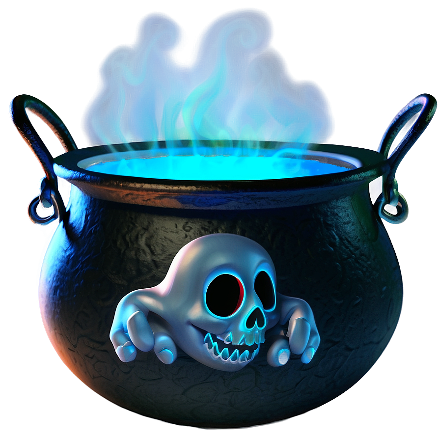 Ghostly Cauldron Png Xrg PNG Image