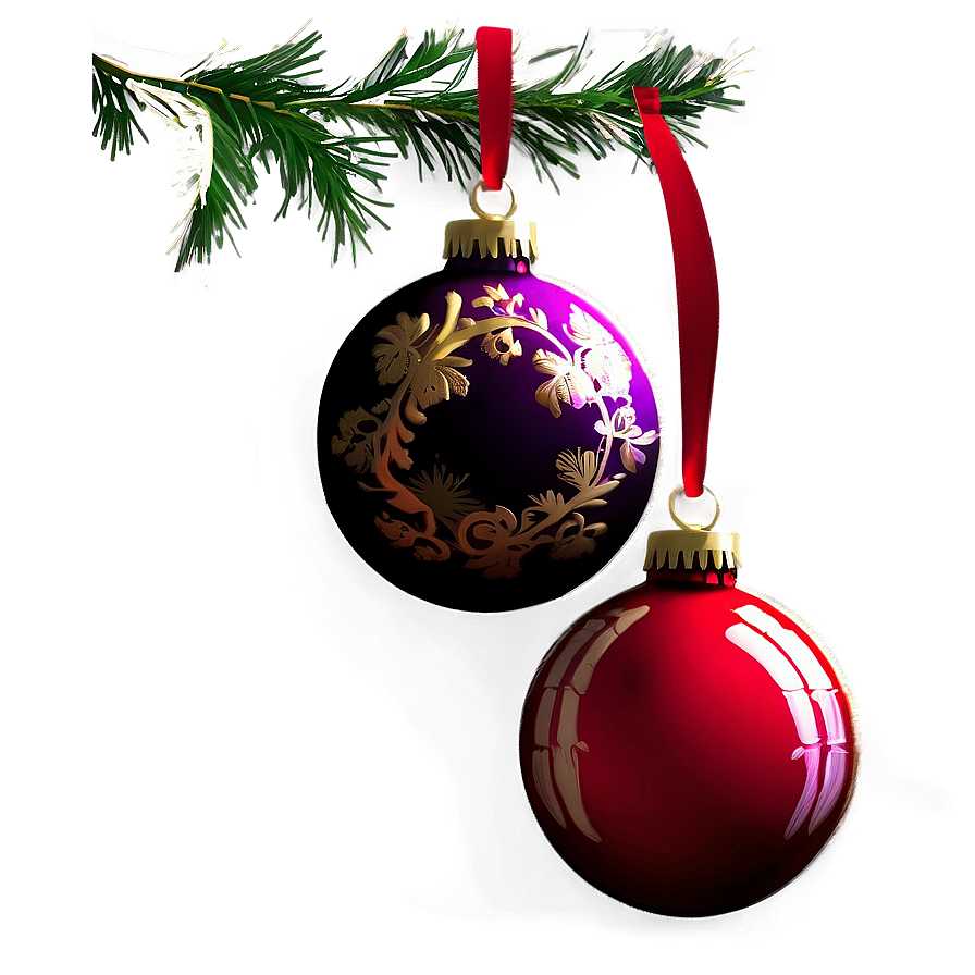 Giant Christmas Ornaments Png Eid80 PNG Image