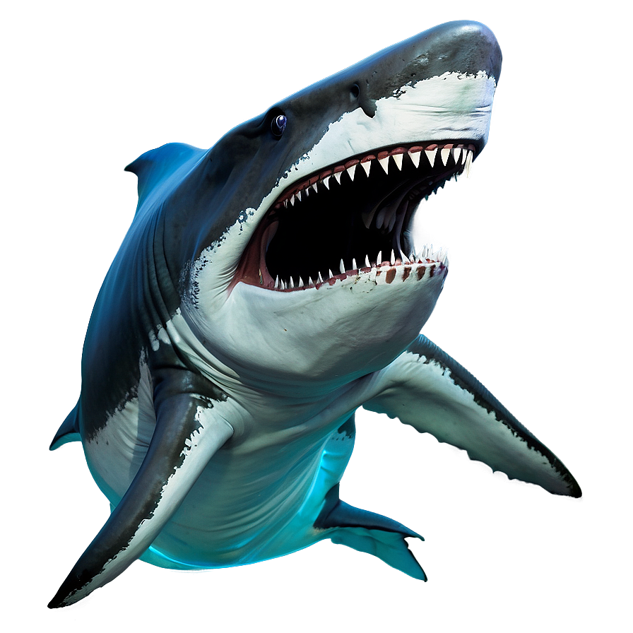 Giant Megalodon Png Gxb PNG Image