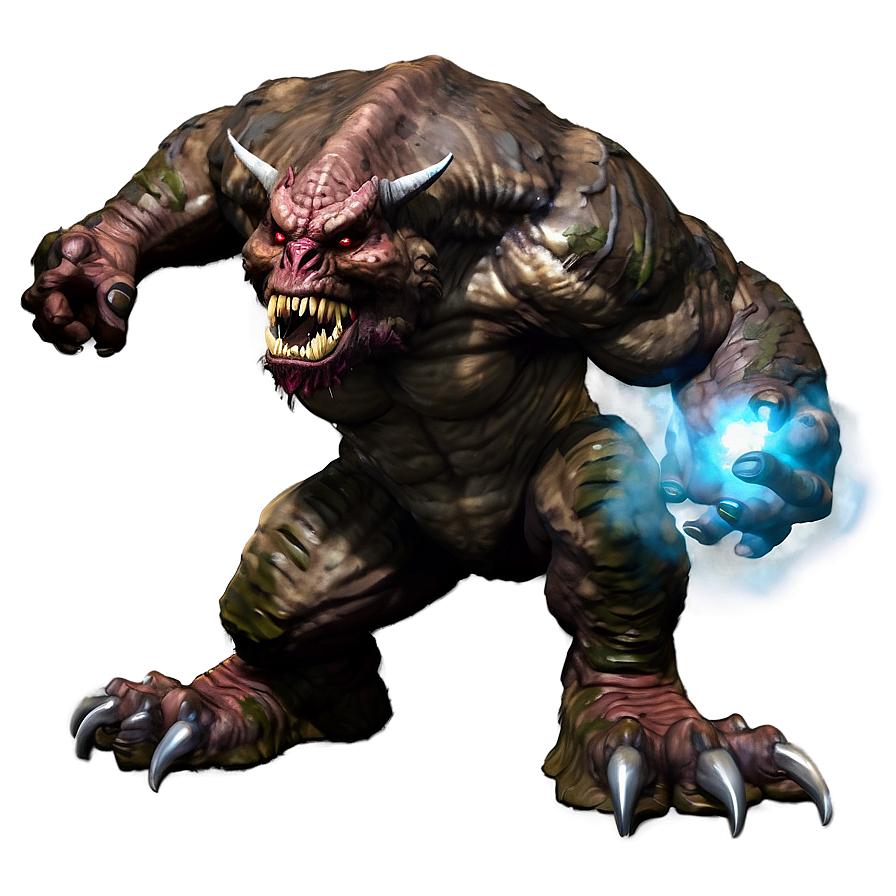 Giant Monster Attack Png Flk21 PNG Image