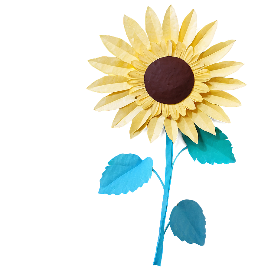 Giant Paper Sunflower Png 06282024 PNG Image