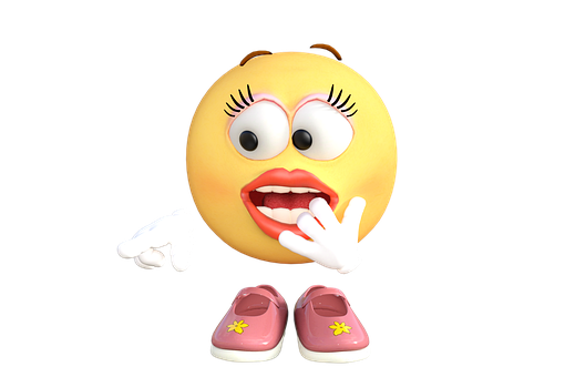 Giggling Emoji_ Character PNG Image