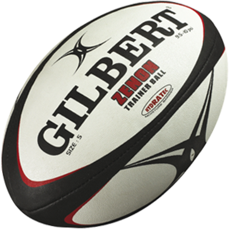 Gilbert Rugby Training Ball PNG Image