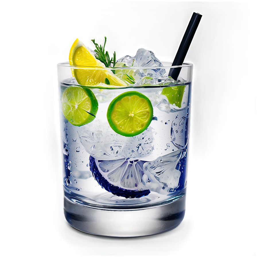 Gin And Tonic Glass Png 05242024 PNG Image