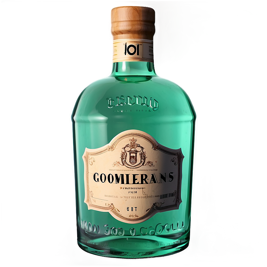 Gin Bottle Png Jcx PNG Image