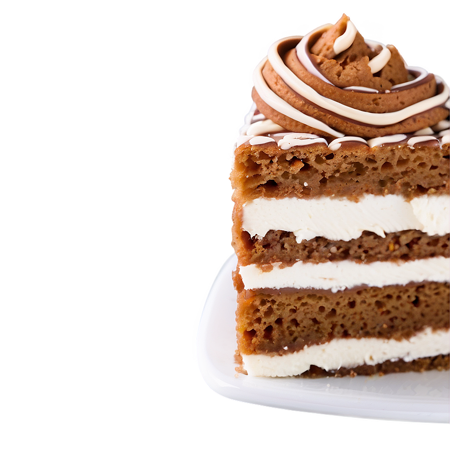 Gingerbread Cake, Slice Png Krt15 PNG Image