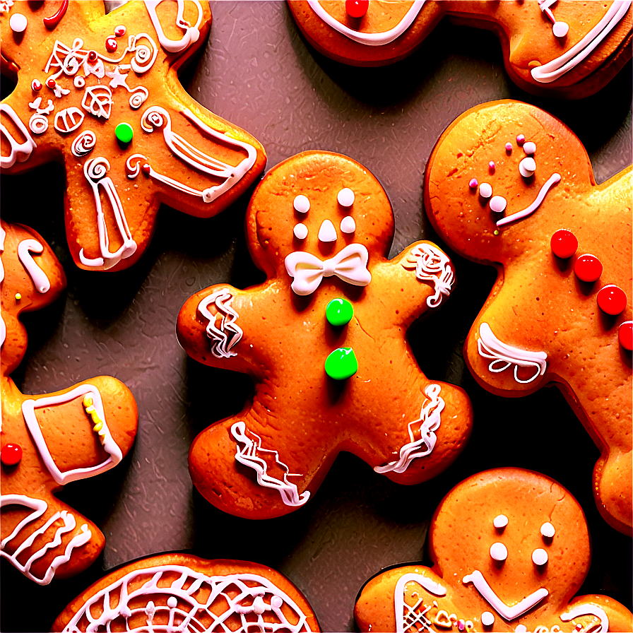 Gingerbread Cookies Png Mye63 PNG Image