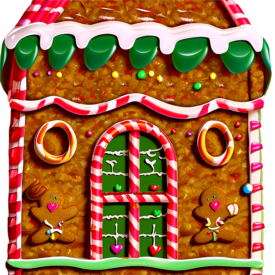 Gingerbread House Chimney Png 05212024 PNG Image