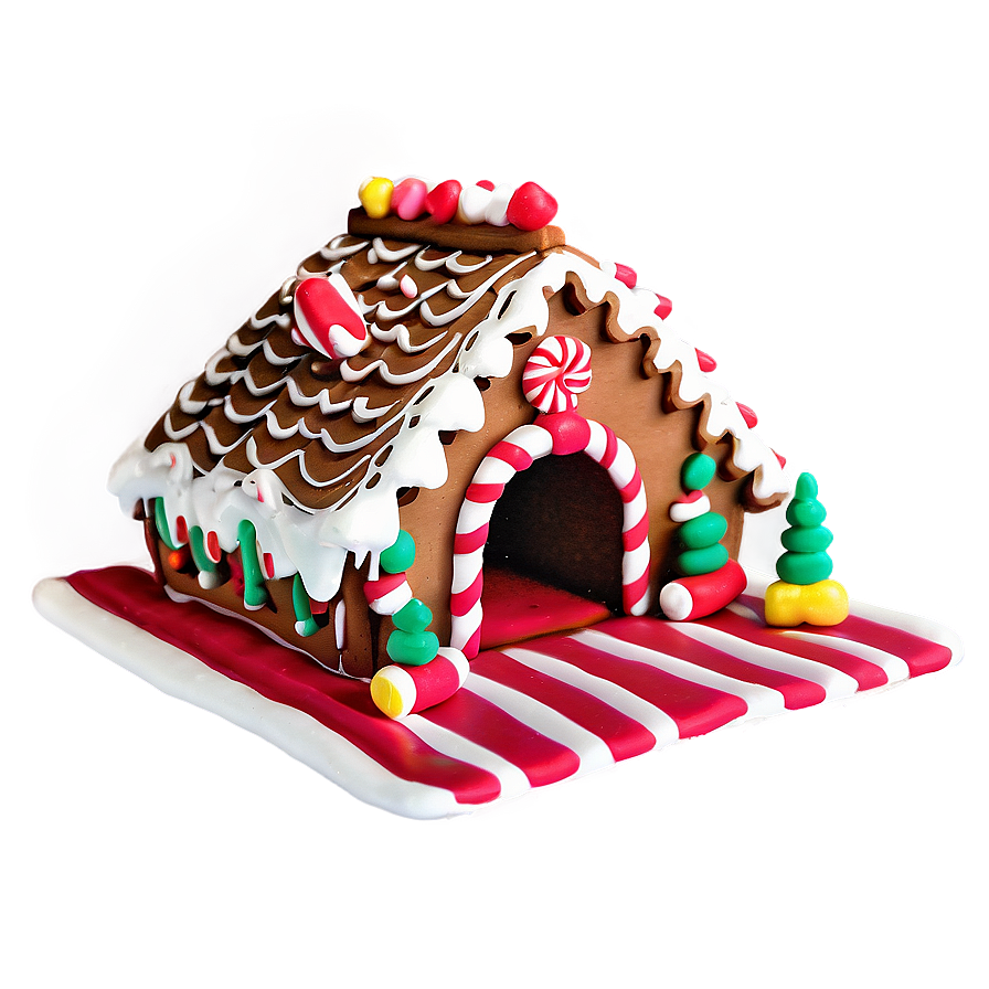 Gingerbread House Fireplace Png Xgq23 PNG Image