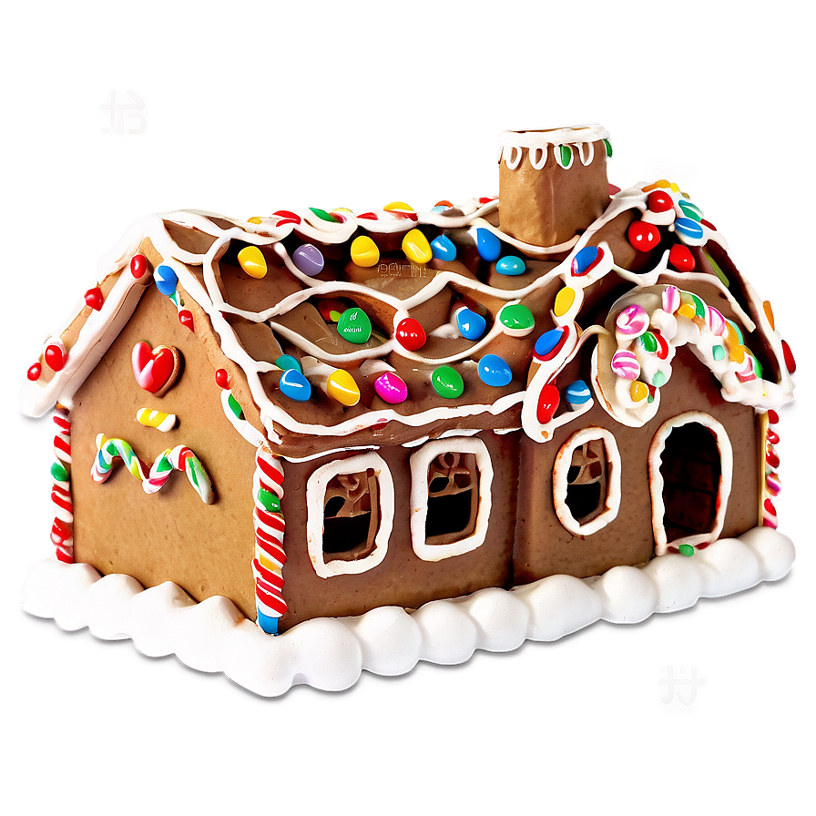 Gingerbread House Roof Png Fwk33 PNG Image