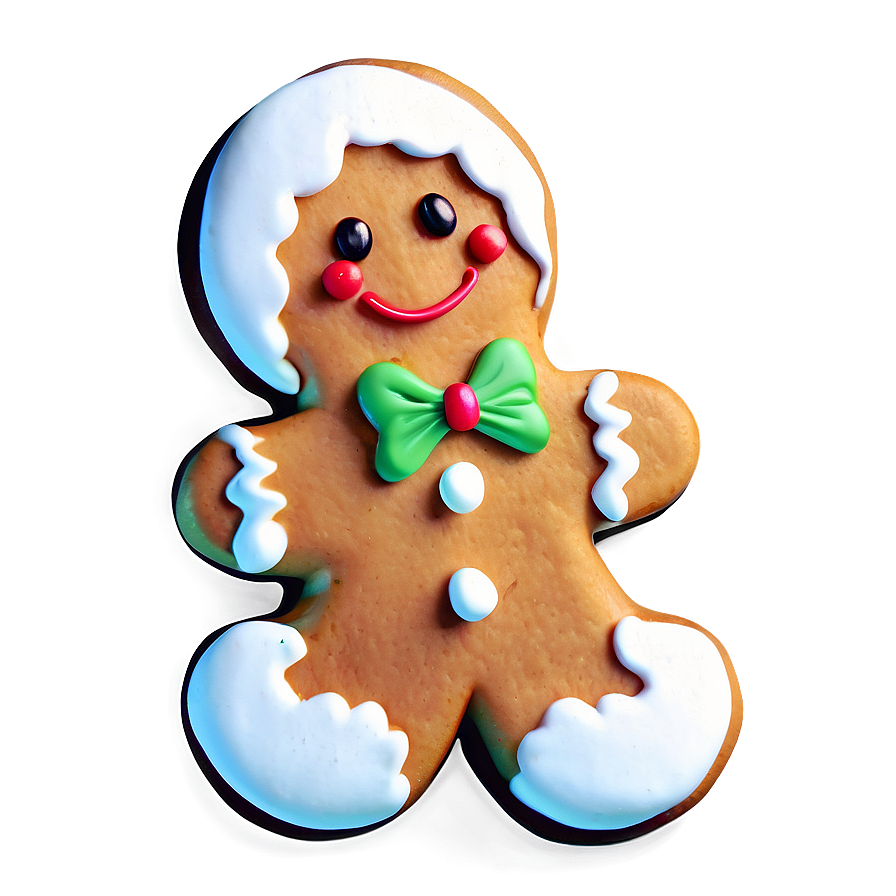 Gingerbread Man Border Png Wps30 PNG Image