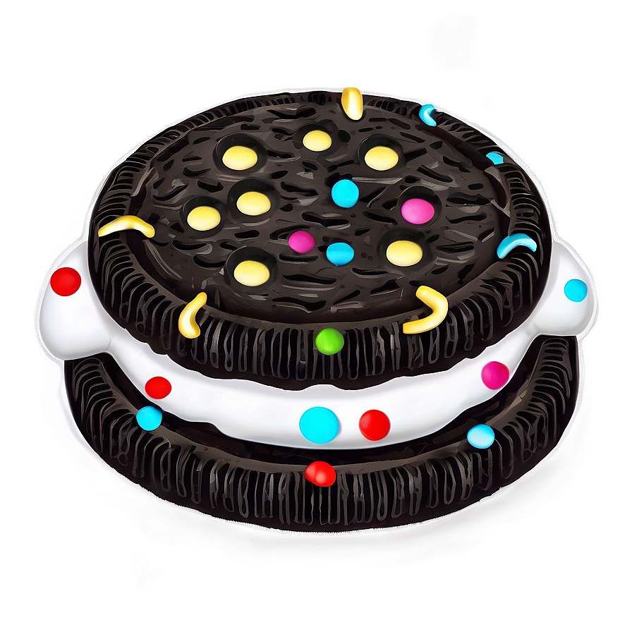 Gingerbread Oreo Holiday Cookie Png 06122024 PNG Image