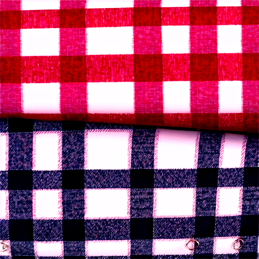 Gingham Checkered Fabric Png 05252024 PNG Image