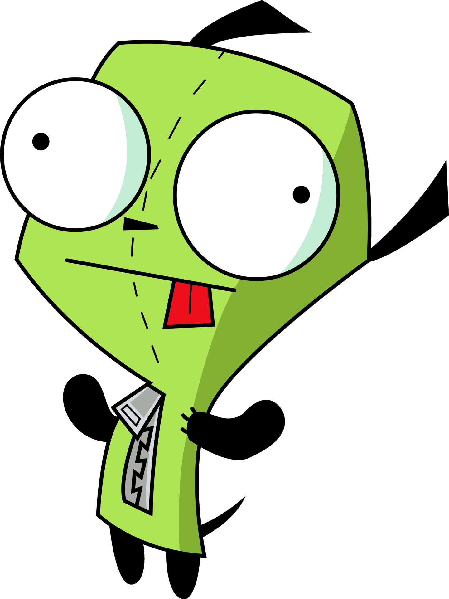 Gir Cartoon Character Standing PNG Image