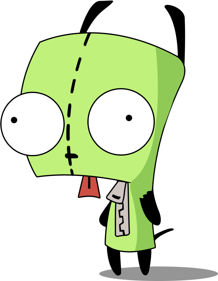 Gir Cartoon Robot Dog PNG Image