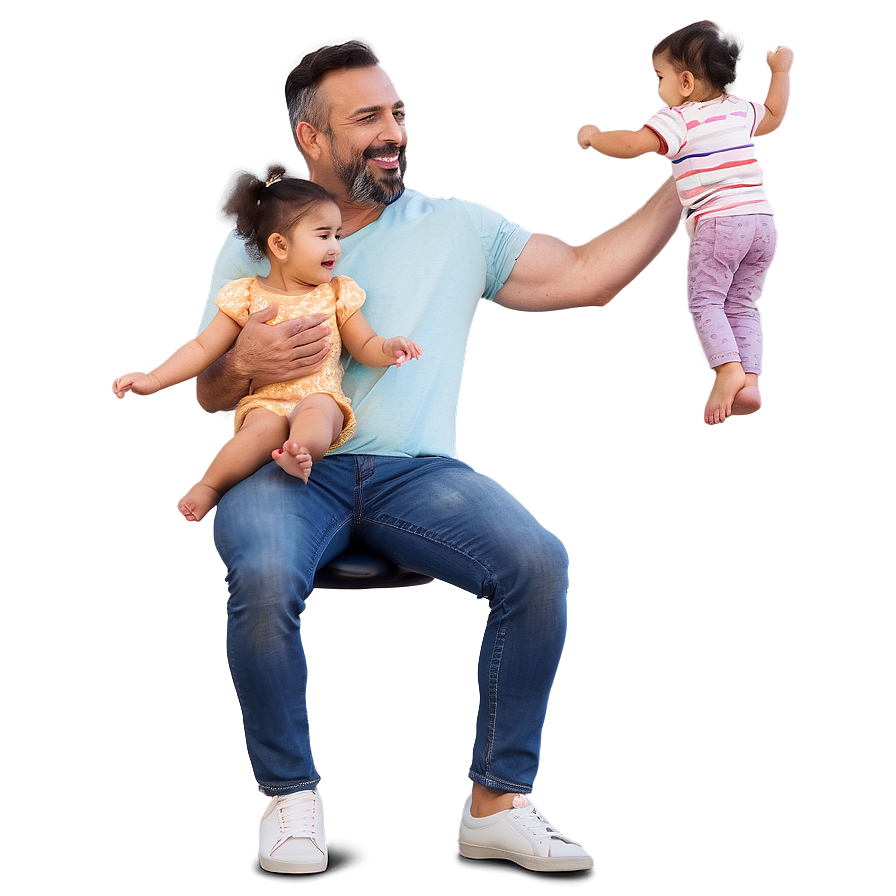 Girl Dad Fun Times Png Hfk PNG Image