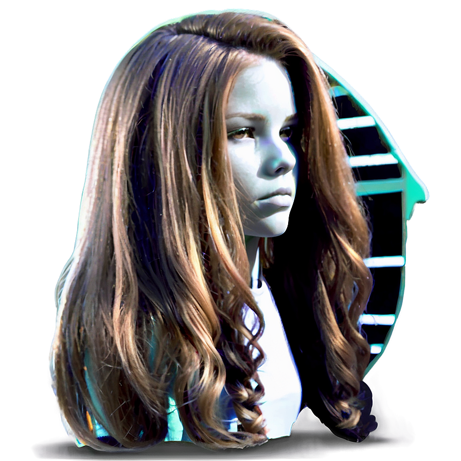 Girl Hair C PNG Image