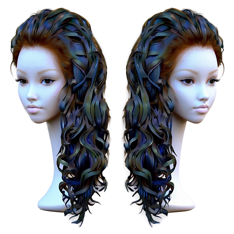 Girl Hair Healthy Png Idc88 PNG Image