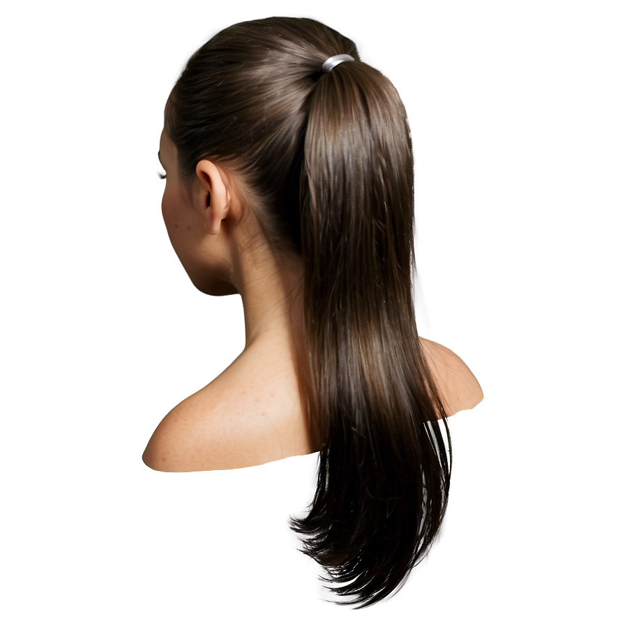 Girl Hair Ponytail Png Gqb PNG Image