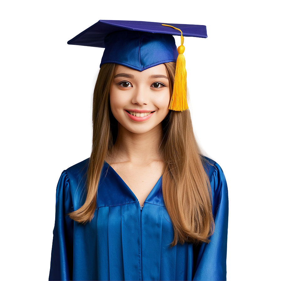 Girl In Graduation Cap Png 59 PNG Image