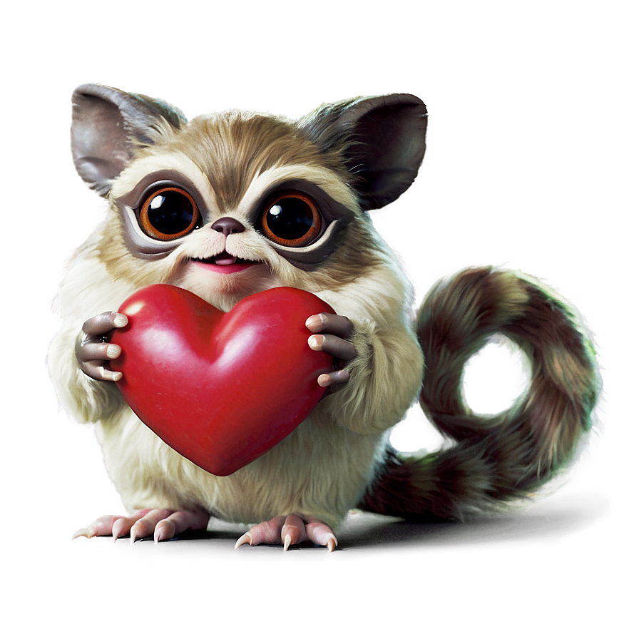 Gizmo In Love Heart Png Yul40 PNG Image