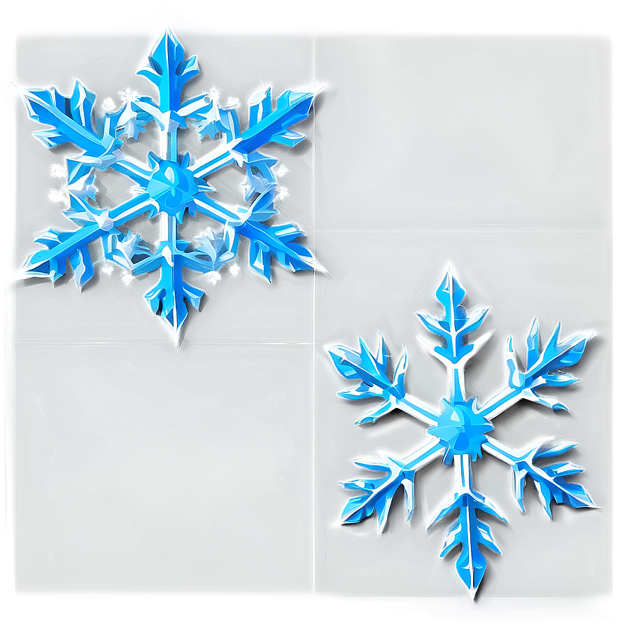 Glacial Snowflake Drawing Png Rht21 PNG Image