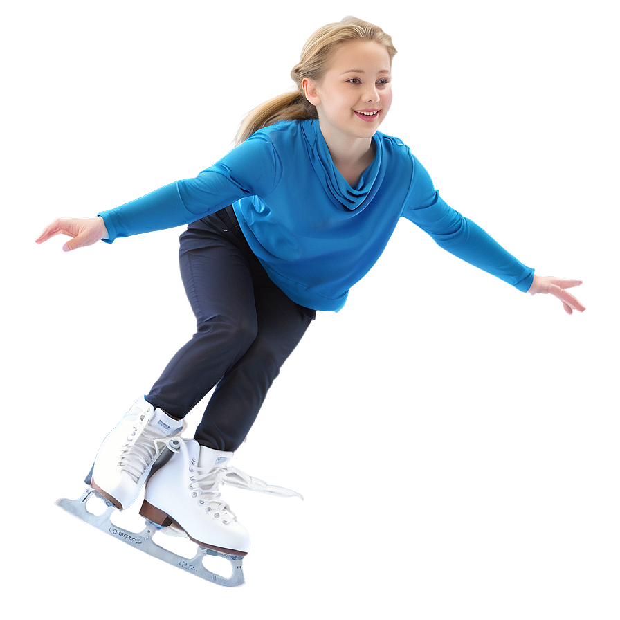 Glacial Twirls Ice Skating Png Nmx PNG Image