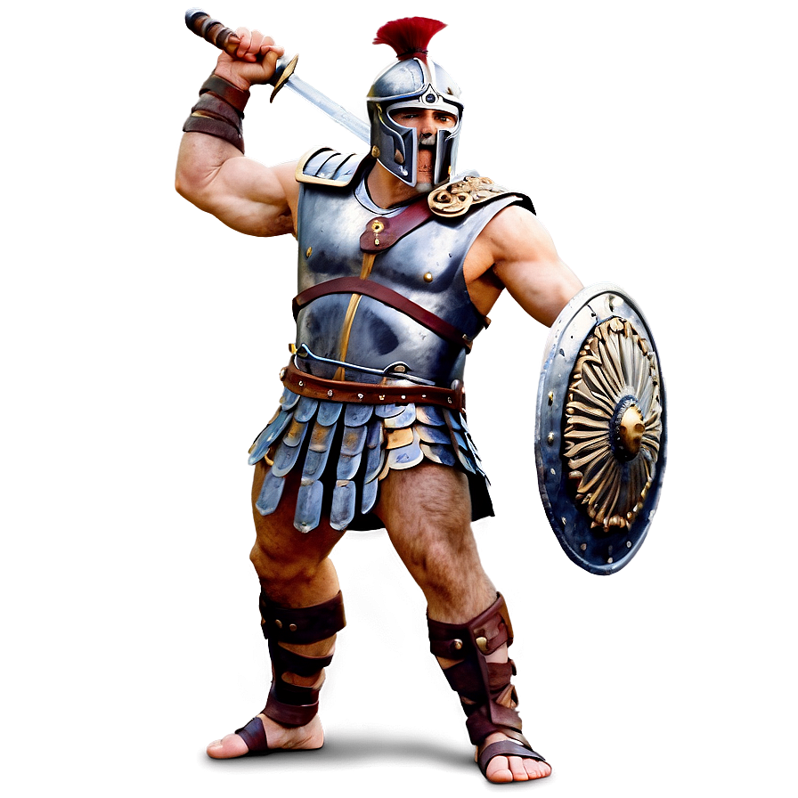 Gladiator Battle Png Rxn44 PNG Image