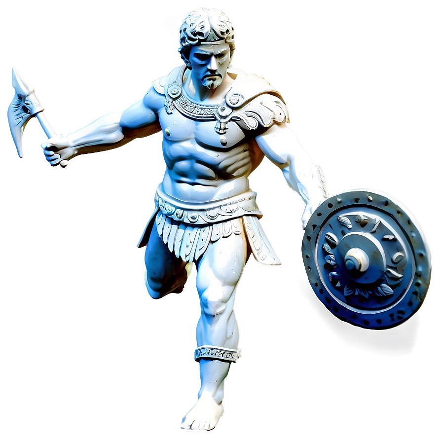 Gladiator Roman Statue Png 06272024 PNG Image