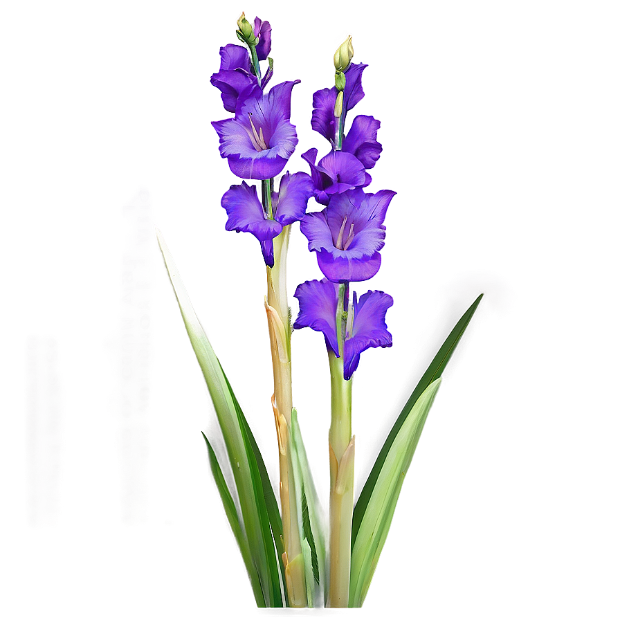 Gladiolus Floral Arrangement Png Mfa65 PNG Image