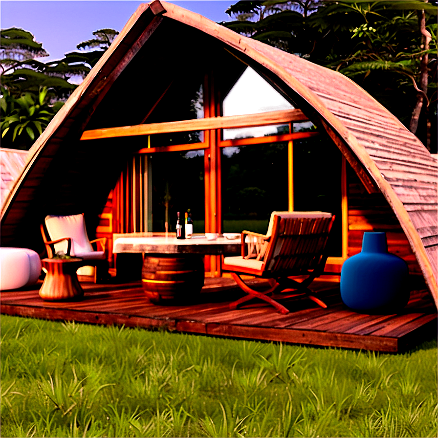 Glamping Cabin Experience Png 05242024 PNG Image