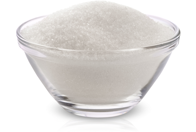 Glass Bowlof Sugar PNG Image