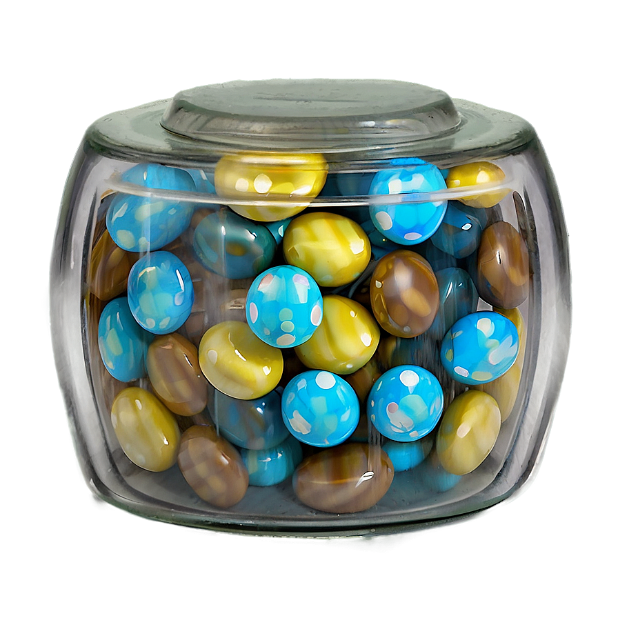 Glass Candy Jar Png 06292024 PNG Image