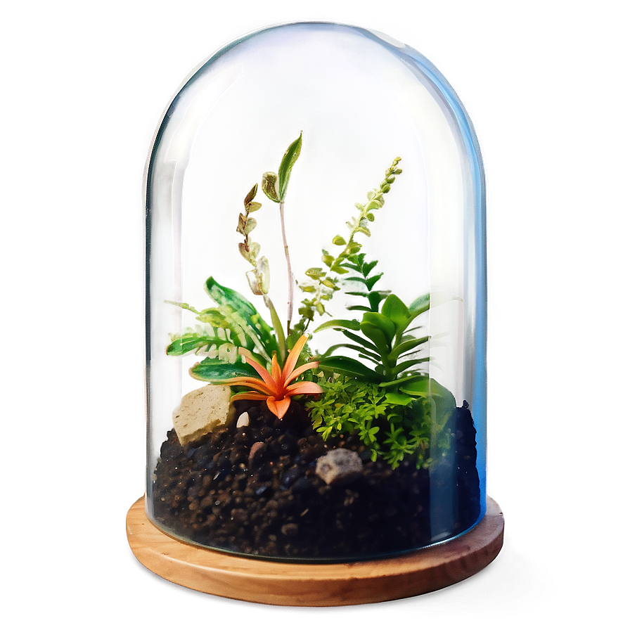 Glass Dome Terrarium Png 06282024 PNG Image