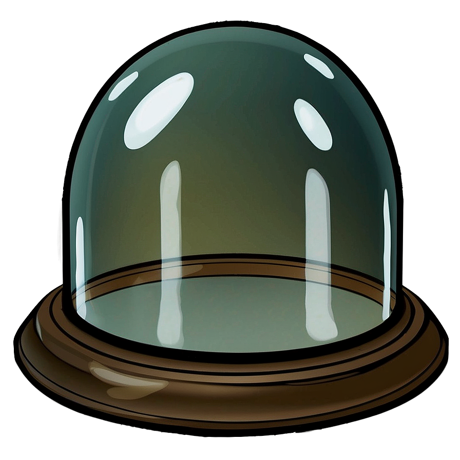 Glass Dome With Base Png Bnk PNG Image