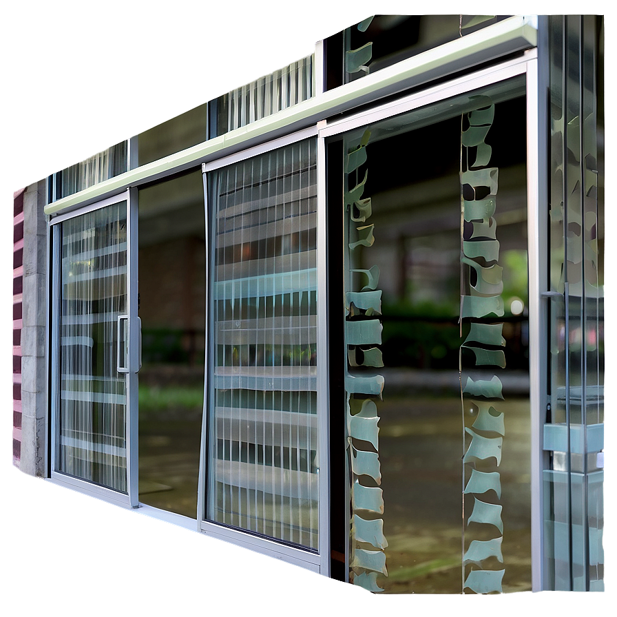 Glass Door With Blinds Png 76 PNG Image