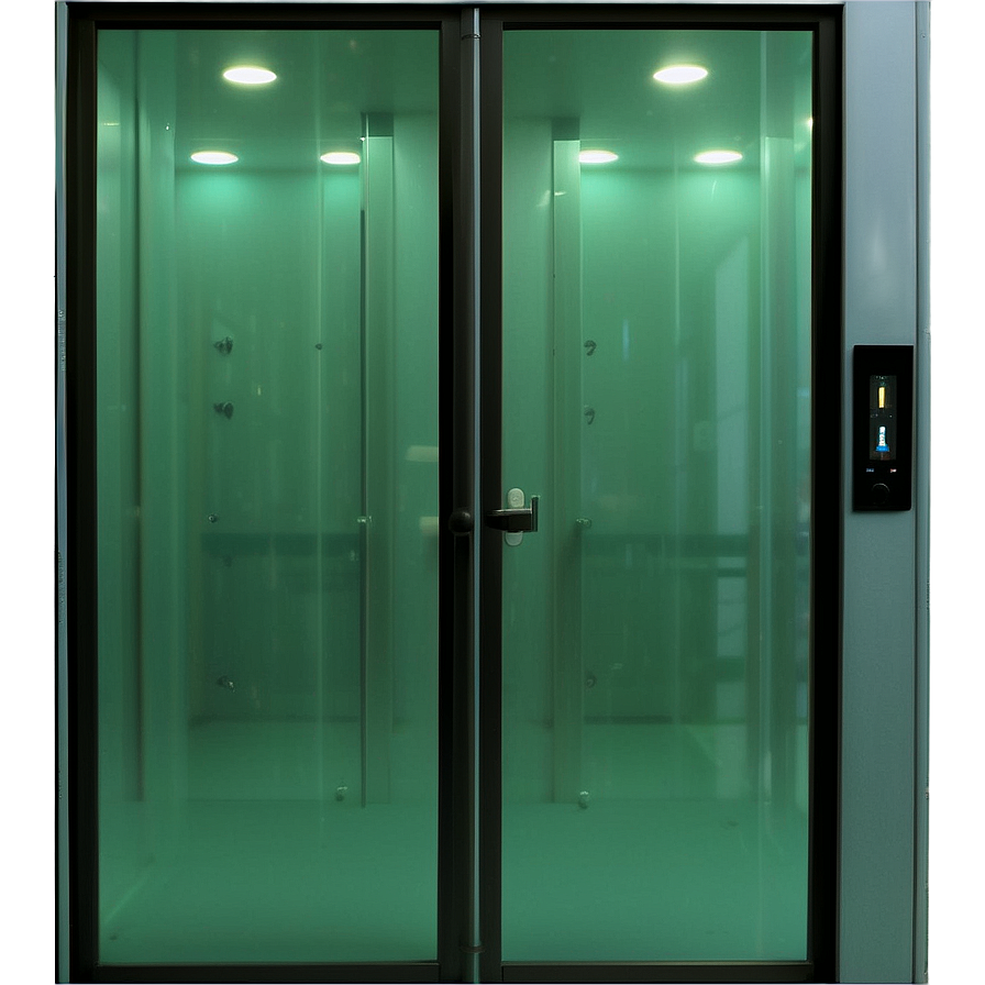 Glass Door With Sensor Png Kbo26 PNG Image