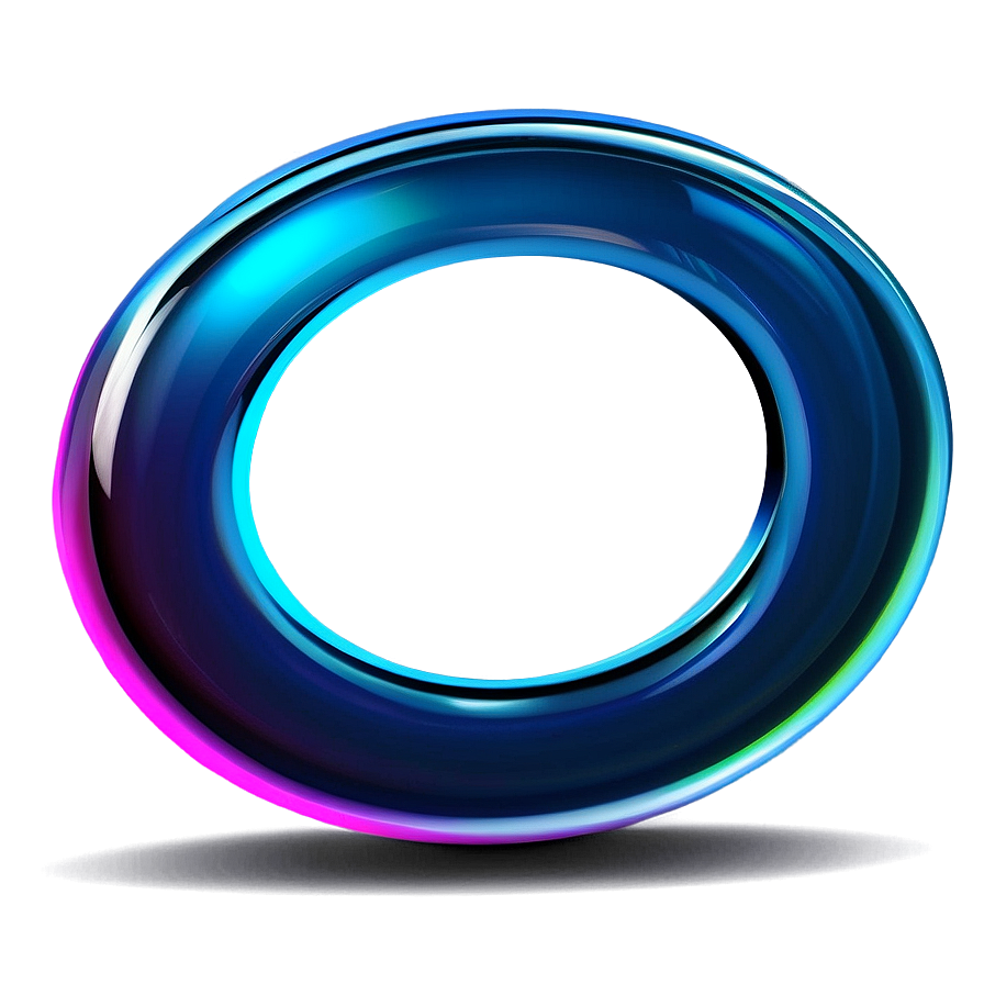 Glass Effect 3d Circle Png Ute55 PNG Image