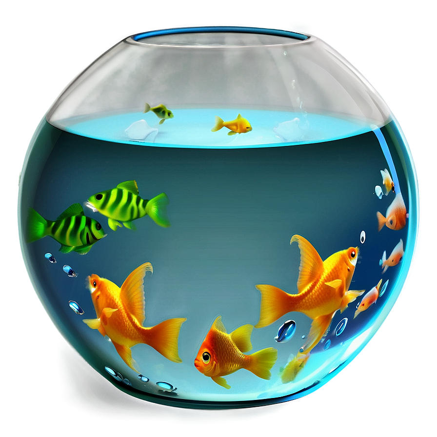 Glass Fishbowl Png 06212024 PNG Image