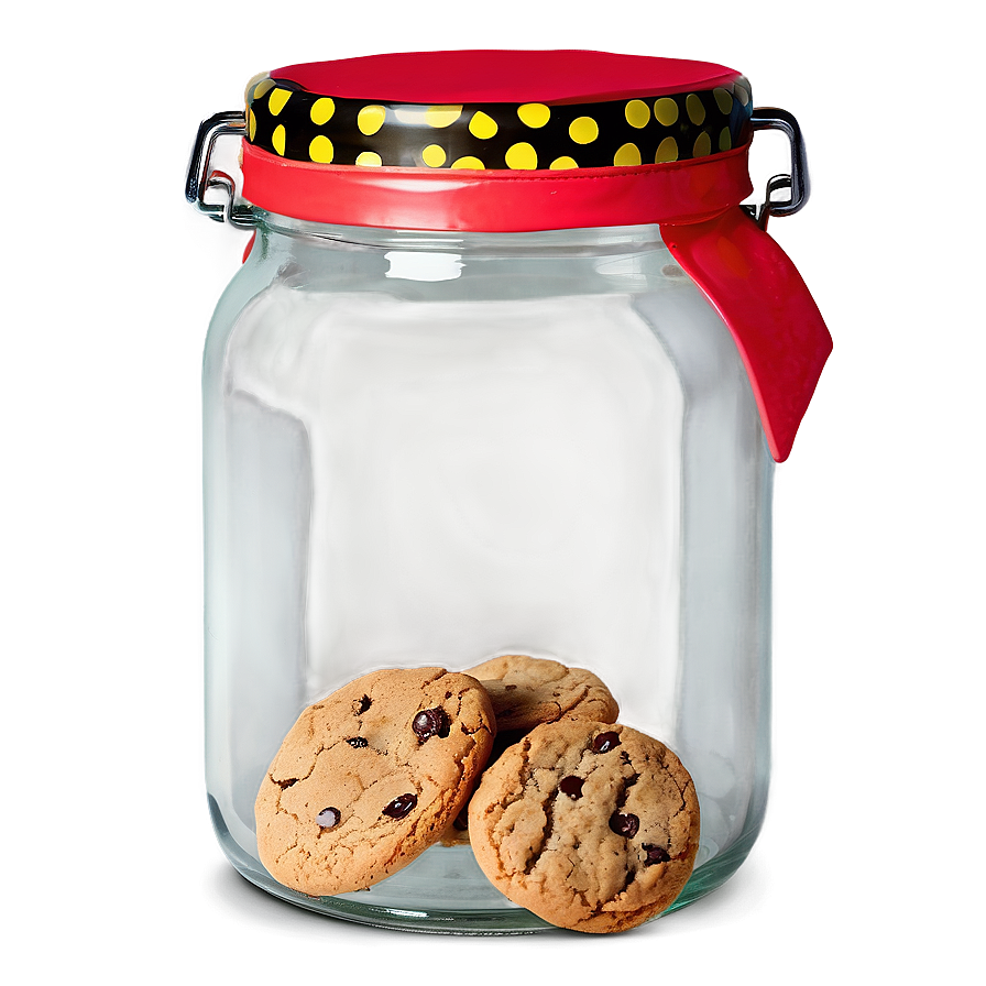 Glass Jar Full Of Cookies Png Awe PNG Image